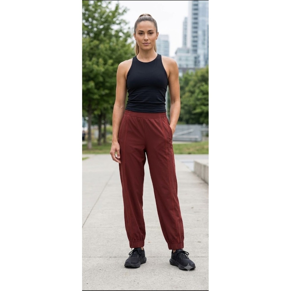 Lululemon Define High-Rise Swift Jogger Women's Small Cherry Ember Athleisure - Picture 14 of 14